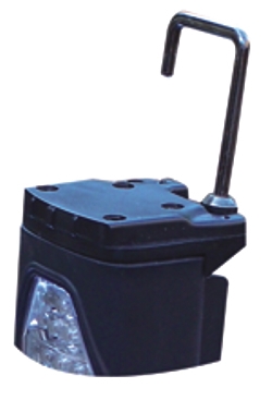 Portable lamp of 34 LED