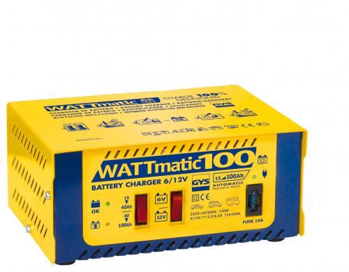 CARGADOR DE BATERÍA WATTMATIC 100 - REF. 24823