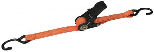 Ratchet strap with 2.5 cm x 4m / 700Kg. 4 pcs. - REF. 10007