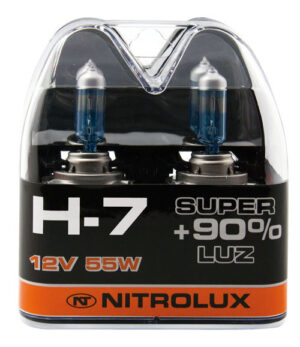Pack 2 lamp H-7 12v 55w SUPER 90% XTREM - REF. 1255H7S90
