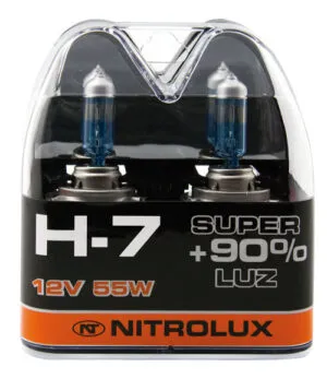 Pack 2 lamp H-7 12v 55w SUPER 90% XTREM - REF. 1255H7S90